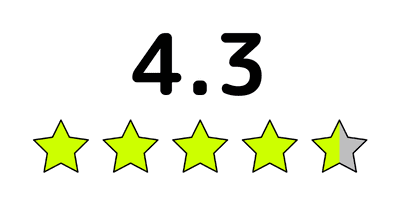 4.0の高評価